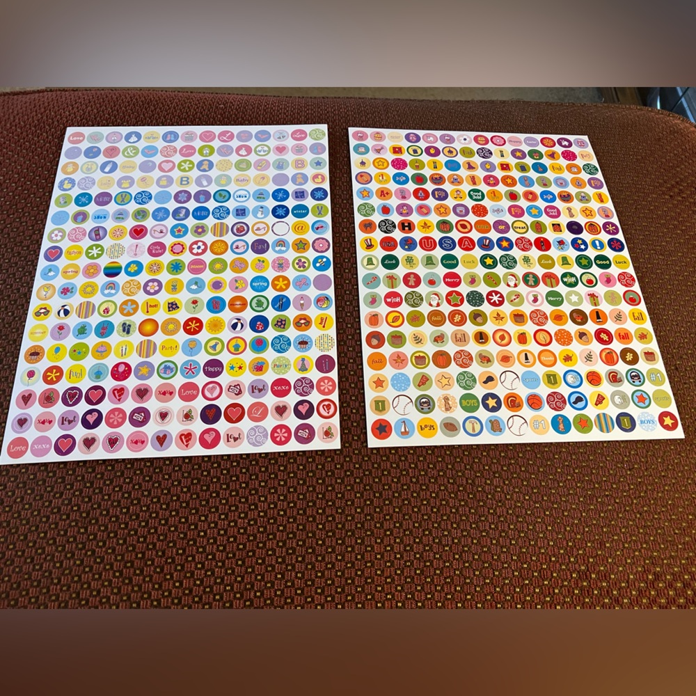 Miscellaneous Scrapbooking Stickers
